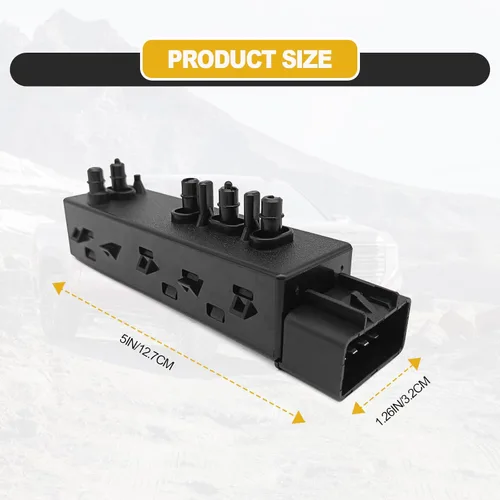Vista 2 de Interruptor de ajuste de control de asiento eléctrico de 8 vías para pasajero delantero derecho compatible con GMC Sierra Yukon Chevrolet Avalanche