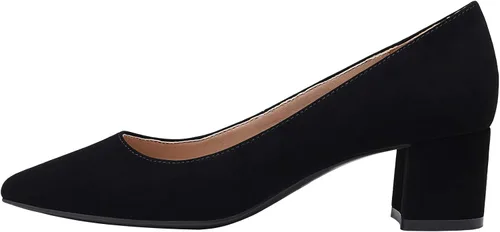 Vista 2 de DREAM PAIRS Zapatos de tacón grueso de bloque bajo para mujer