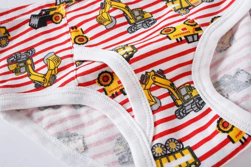 Vista 5 de Boboking - Calzoncillos para niños, 100% de algodón, suaves con diseño de dibujos