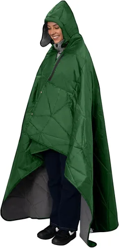 Vista 11 de Manta impermeable para exteriores, manta de estadio de forro polar plegable para eventos deportivos al aire libre, campamento, conciertos