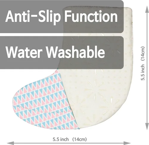 Vista 7 de Funda para mentonera prémium para lección de violín, modelo Guarneri, almohadilla de mentón, algodón puro, perfecta para principiantes, accesorios