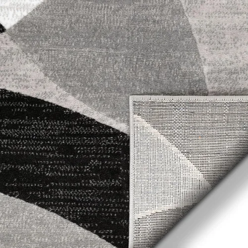 Vista 8 de Well Woven Dulcet Bingo - Alfombra geométrica moderna gris de 2 pies 7 pulgadas x 3 pies 11 pulgadas