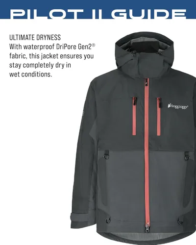 Vista 4 de FROGG TOGGS Pilot 2 Guide - Chaqueta impermeable transpirable de 3 capas para hombre