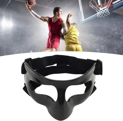 Vista 2 de Protector de nariz para nariz rota, protector de nariz para deportes, correa elástica ajustable con acolchado para hombres y mujeres, protector