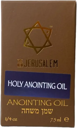 Vista 23 de Aceite de Unción Bálsamo de Galaad de Israel, Botellas de Aceites Espirituales Sagrados de Jerusalén Bendecidas, Hechas a Mano con Ingredientes