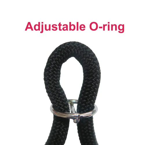 Vista 5 de Collar trenzado, collar de perro de entrenamiento profesional, collar redondo sin tirones, collar deslizante con anillo de tope deslizable, ideal
