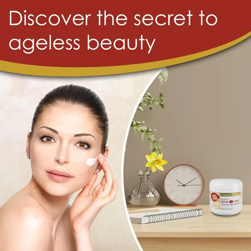 Vista 3 de Colonial Dames Crema Hidratante Concentrada de Vitamina E 28,000 UI para hidratar e hidratar la piel seca agrietada y líneas finas.