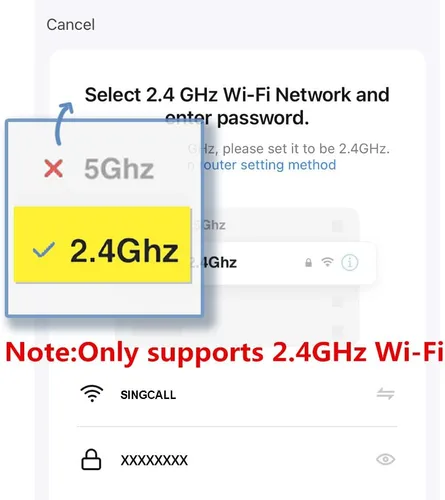 Vista 3 de SINGCALL Buscapersonas de cuidador Botón de alerta de pánico Botón de alerta médica Botón de emergencia para ancianos Campana de alarma SOS