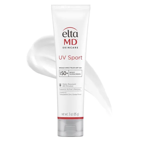 Vista 11 de EltaMD UV Sport Sunscreen Lotion SPF 50 - Face and Body Sunscreen SPF 50, Water & Sweat Resistant, Zinc Oxide Formula for Active Lifestyles