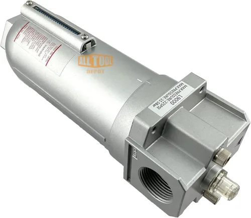 Vista 4 de ALL Tool Depot Engrasador lubricador de 1 pulgada NPT SUPER DUTY para aire comprimido lubricar herramientas neumáticas neumáticas, cuenco de metal