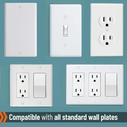 Vista 3 de Bates- Tornillos de placa de pared, 6-32 x 1, 30 piezas, tornillos largos, 6-32 tornillos