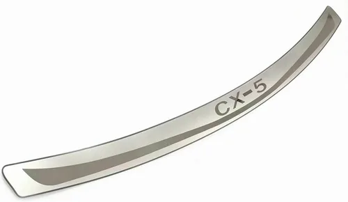 GZBFTDH Protector de parachoques trasero para Mazda CX5 cx-5, accesorios 2017-2023, piezas de automóvil, cubierta de umbral de puerta trasera de