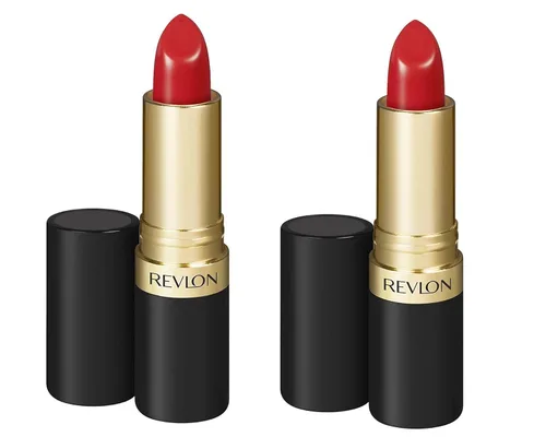 Vista 64 de Revlon Lápiz labial, Lápiz labial Super Lustrous, Fórmula Cremosa Para Labios Suaves y de Aspecto Más Lleno, Sensación Hidratada, Really Red (006)