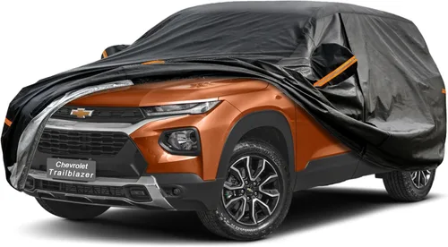 Vista 56 de GUNHYI Funda para SUV de 6 capas con ajuste personalizado para BMW X1 (2010-2025) Impermeable para todo tipo de clima, protección resistente
