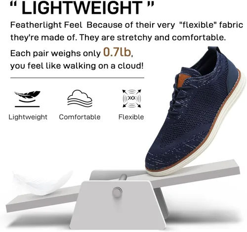 Vista 3 de Zapatos de vestir para hombre Oxfords Casual Sneaker
