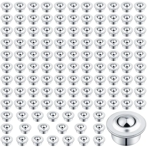 Vista 9 de Rodamiento de Bolas de Transferencia de Rodillos de 5/8", 40PCS CY-15H Rodillos de Rodamiento de Bolas de Acero al Carbono, Rodamientos