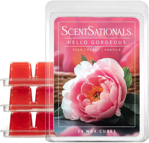 Vista 9 de Scentsationals Cera derretida, cubos de cera fuerte aroma, Dream Cloud, cera perfumada de larga duración para calentar, 10 onzas (24 cubos)