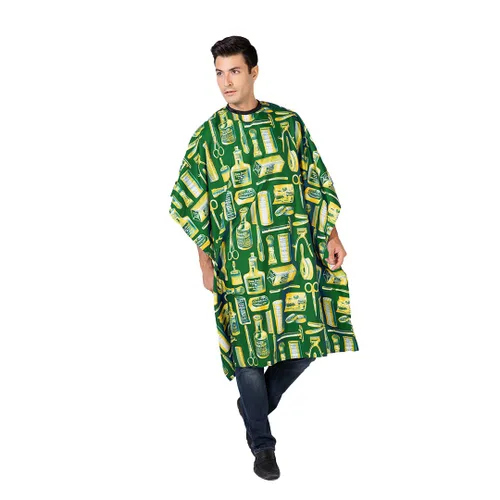 Vista 8 de Betty Dain Delantal de peluquero vintage, dorado/negro