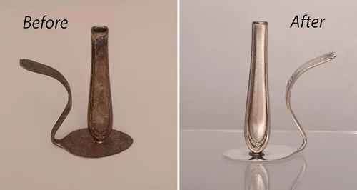 Vista 6 de Juego de 2 paños de limpieza grandes de algodón puro fabricado en Estados Unidos para joyas de oro, plata y platino, relojes, cubiertos de 11 x 14