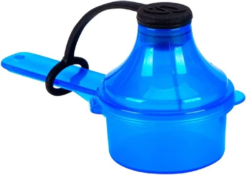 Vista 21 de The Scoopie, 15 cc 1 cucharada 1/2 fl oz. 14.8 mL Cuchara de plástico de mango corto con embudo adjunto, cucharas medidoras para polvos, café