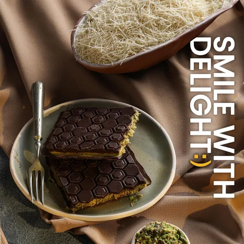 Vista 7 de BISVUA Premium Kataifi Seco 500g (17.6 oz) - Perfecto para Relleno de Chocolate Viral de Dubái, Postres Rellenos de Kataifi y Crema de Pistacho