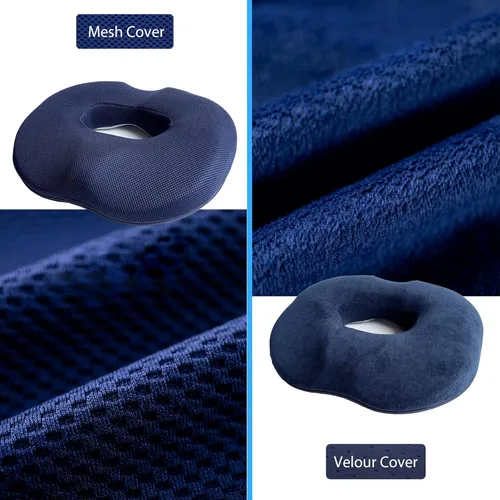 Vista 6 de Donut Pillow, Donut Seat Cushion for Tailbone Pain Relief and Hemorrhoids, Postpartum Pregnancy and After Surgery Sitting Relief, Suitable for Home