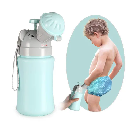 Onedone - Orinal portátil para bebés y niños, urinario de emergencia para camping, viajes en coche y para enseñar a los niños a hacer pipí (Azul)