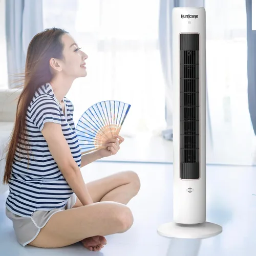 Vista 5 de Hurricane at Home - Ventilador de pie de triple acción de 40 pulgadas y difusor de aromaterapia con control remoto
