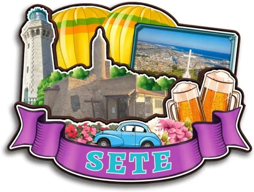 Vista 21 de Albi Occitanie France - Imán de madera para nevera, colección de madera 3D, hecho a mano, recuerdos de la ciudad de viaje, imán para nevera