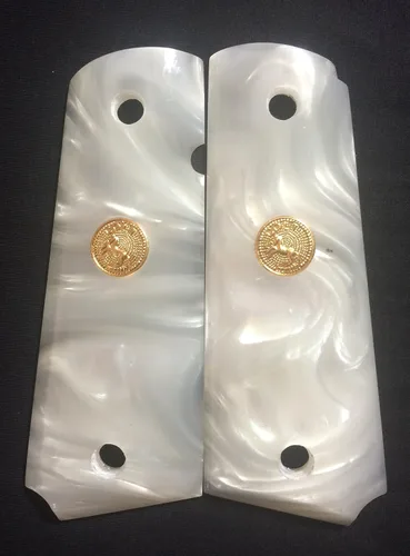 Vista 4 de Puños Colt 1911 White Pearl