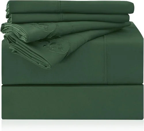 Vista 22 de LONAVA Juego de sábanas individuales de 3 piezas, sábanas de microfibra beige ultra suaves y transpirables, 1600 hilos de hotel de lujo Oeko-Tex