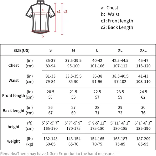 Vista 5 de BERGRISAR Maillots de ciclismo de manga corta para hombre