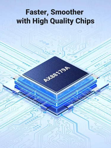 Vista 6 de UGREEN Adaptador USB a Ethernet, Adaptador Ethernet Plug and Play de 1000Mbps con USB 3.0, Sin Necesidad de Controlador, Dongle de Red LAN RJ45