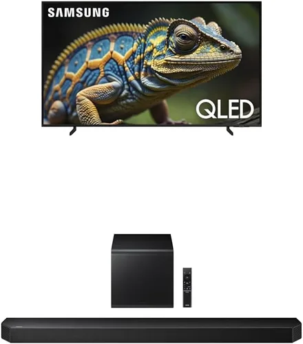 Vista 16 de Samsung - Smart TV QLED 4K de 32 pulgadas de la serie Q60D, Quantum HDR, Object Tracking Sound Lite, Motion Xcelerator, diseño delgado, Gaming Hub