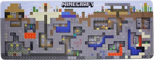 Vista 3 de Paladone Minecraft World - Tapete de escritorio con licencia