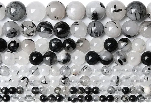 Vista 21 de 10MM 36 Cuentas de Piedras Preciosas de Larimar Azul Natural para Hacer Joyería, Pulseras DIY