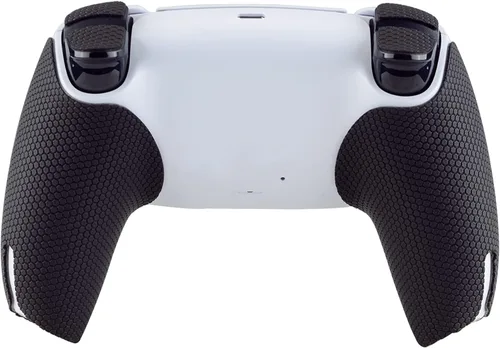 Vista 6 de eXtremeRate PlayVital Anti-Skid Sweat-Absorbent Controller Grip for PS5, Professional Textured Soft Rubber Pads Handle Grips for PS5 Controller with