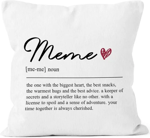 Vista 9 de Abuela Definition Gifts - Funda de almohada de 18 x 18 pulgadas, funda de almohada de cumpleaños para abuela española, decoración cuadrada