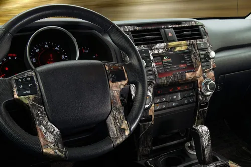 Vista 13 de Kit de salpicadero de automóvil Mossy Oak Graphics, fácil de instalar, sin decoloración, vinilo fundido, alta definición, acabado mate, 12 x 20 Blaze
