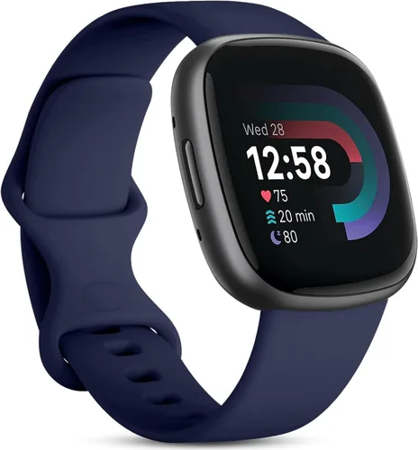 Vista 19 de Odbeai Compatible con correas Fitbit Sense y Sense2/Versa 3 y 4 bandas para mujeres y hombres, correa deportiva de repuesto suave, accesorios