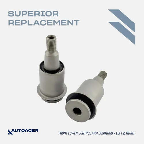 Vista 4 de Kit completo de bujes de brazo de control delantero superior e inferior de 10 piezas izquierda derecha para RAINIER 2004-2007, TRAILBLAZER