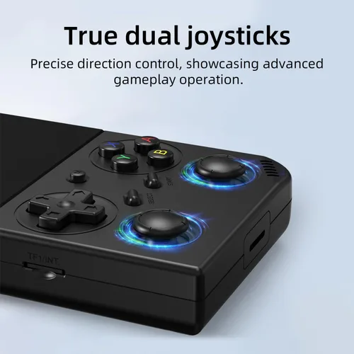 Vista 3 de GiipGoop RG35XX Pro Handheld Game Consoles RG35XXPro Retro Gaming Console with 64GB 4353 Games Card Video Game Console Portable Pocket Arcade