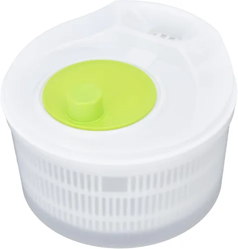 Vista 6 de Ensalada, escurridor de ensaladas, multifunción, grande, 3L, secadora de verduras con cuenco y colador para cocinar