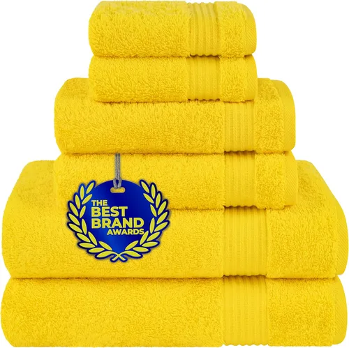 Vista 305 de Cotton Paradise 100% Cotton Turkish Washcloth Set for Bathroom, 4 Piece Soft Absorbent Small Hand Face Towels Wash Rags, Lilac