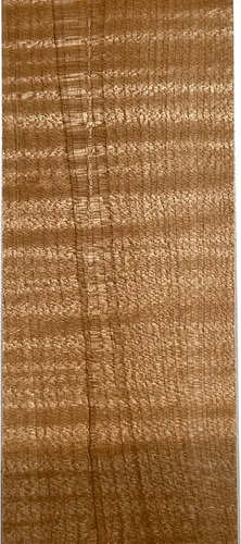 Vista 3 de Exotic Wood Zone 's Flame Curly Hard Maple Hardwood Guitarra acústica/eléctrica Luthier Bridge Blank 7-1/2 x 2 x 7/16 pulgadas Suministros