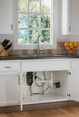 Vista 12 de Moen Prep Series PRO GXP50C - Triturador de basura compacto de alimentación continua para fregadero de cocina con cable de alimentación