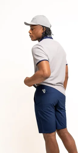 Vista 6 de Guinness Grey Performance Polo - Camisa de golf para hombre, mezcla de algodónpoliéster, tela transpirable, ropa deportiva