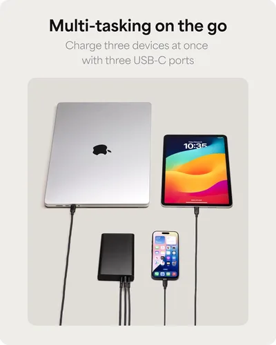 Vista 5 de Mophie Powerstation Fast batería externa de 5,000 mAh Rápida y portátil 20W, para un solo dispositivo