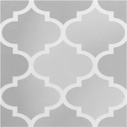 Vista 14 de Achim Home Decor - Azulejos de vinilo autoadhesivos retro de 12 pulgadas, 20 azulejos de 12 x 12 pulgadas, patrón de cheurón blanqueado, despegar