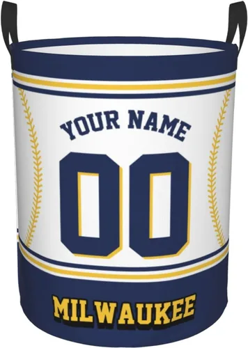 Vista 18 de Cesta de lavandería personalizada de Arizona, cesta de lavandería personalizada con nombre y número, cesta de almacenamiento plegable